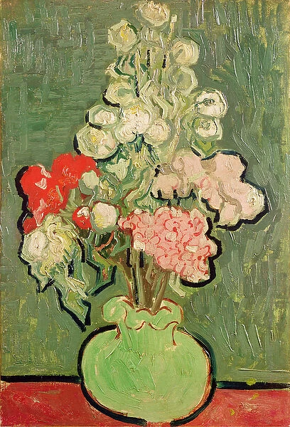 Bouquet of flowers, 1890 (oil on canvas)