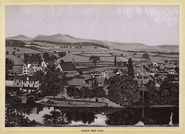 Brecon West View (litho)
