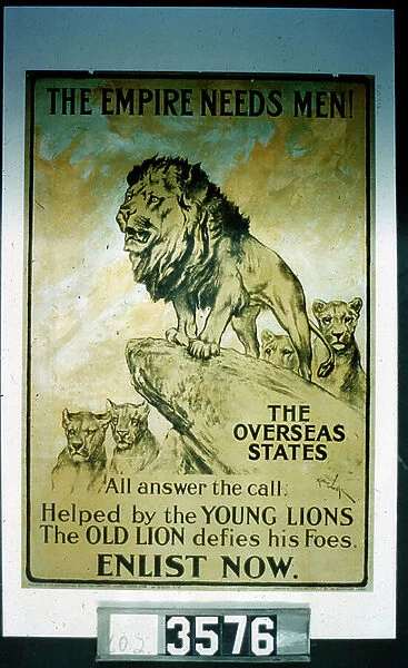British recruitment advertisement, 1915 (print)