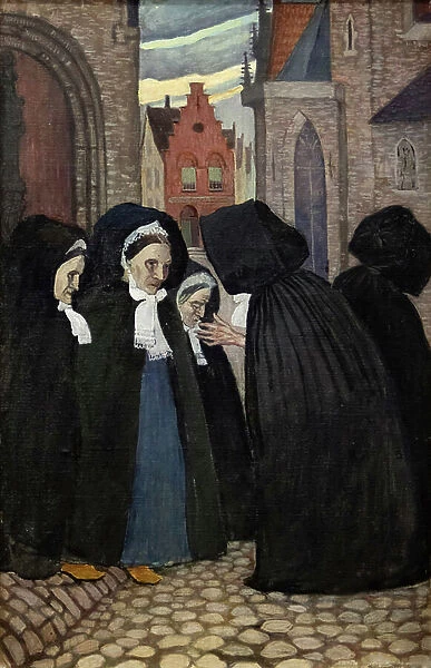 Bruges, 1894 (oil on canvas)