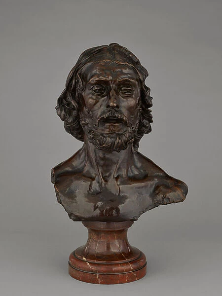 Bust of John the Baptist, 1886 (bronze)