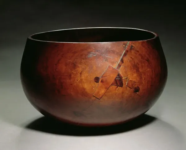 Hawaiian Koa Wood Calabash Print. Art Prints, Posters & Puzzles