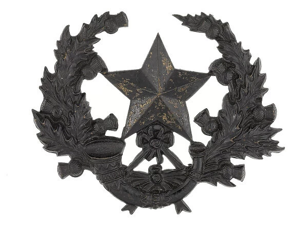 Cap badge, c. 1898-1921 (brass)