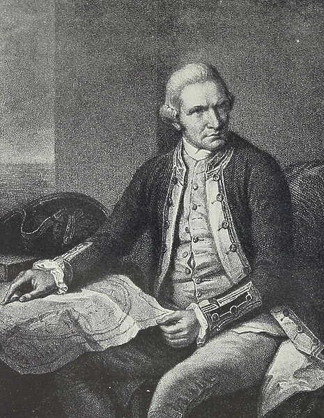 Captain James Cook, 1770