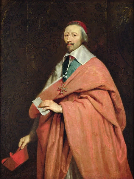 Cardinal Richelieu (1585-1642) c. 1639 (oil on canvas)