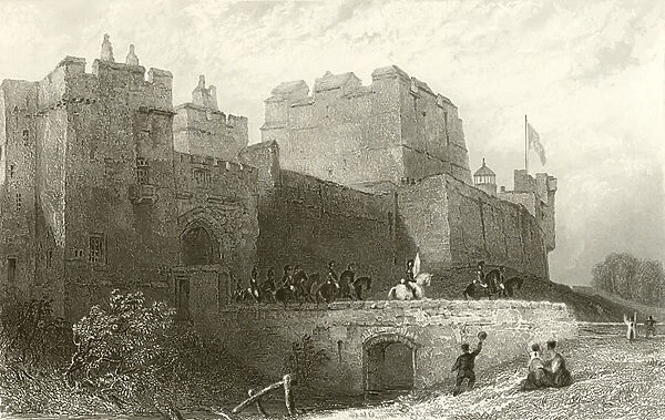 Carlisle Castle, Cumberland (engraving)