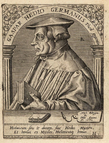 Caspar Hedio, 1494-1552, German historian