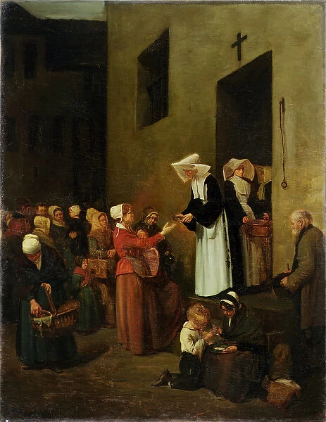 Charity, 1851 (oil on canvas)