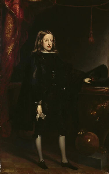 Charles II, King of Spain, c. 1673 (oil on canvas)