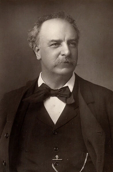 'Charles Santley (1834-1922) English baritone (woodburytype)