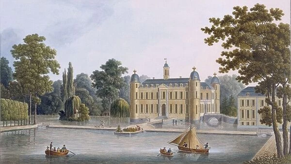 Chateau de Beloeil, from Choix des Monuments, Edifices et Maisons les plus
