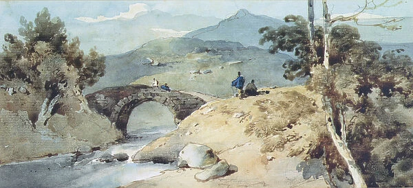 Chinese Landscape with Bridge