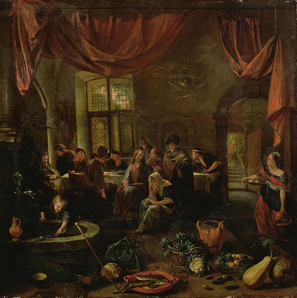 Christ in the House of Martha and Mary, c. 1655