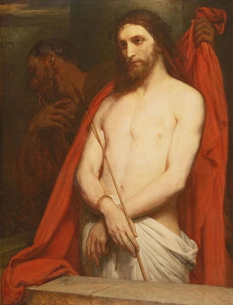 Christ with the Reed (oil on canvas)