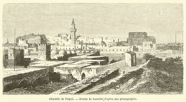 Citadelle de Tripoli (engraving)