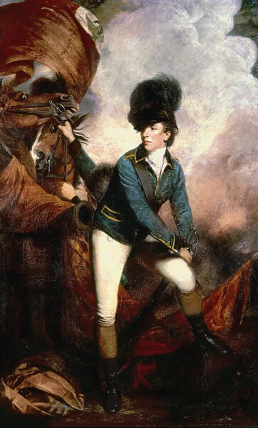 Colonel Banastre Tarleton (1754-1833) 1782 (oil on canvas)
