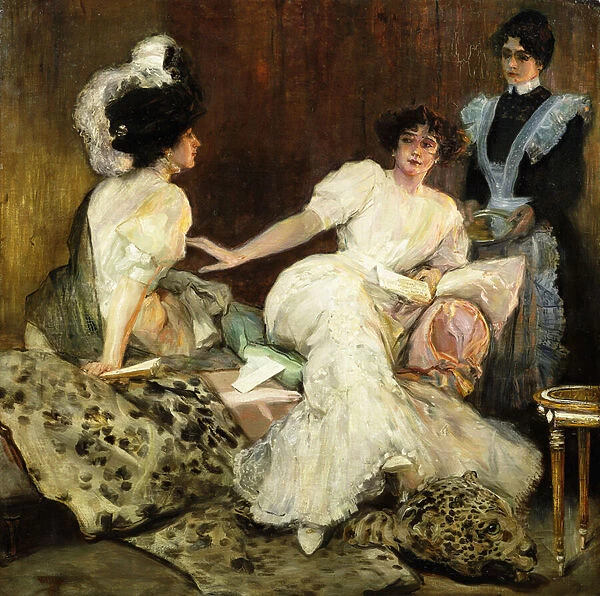 The Confidante, 1910 (oil on canvas)
