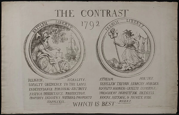 The Contrast, 1792 (engraving)