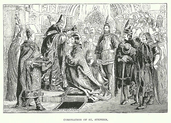 Coronation of St Stephen (engraving)