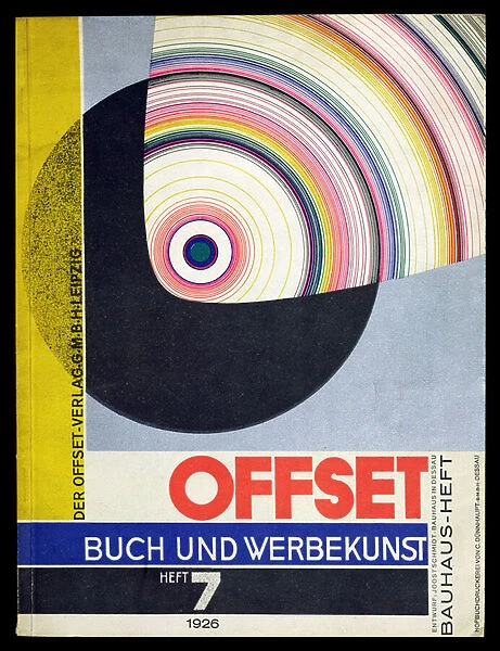 Cover of issue number 7 of Offset Buch und Werbekunst 1926