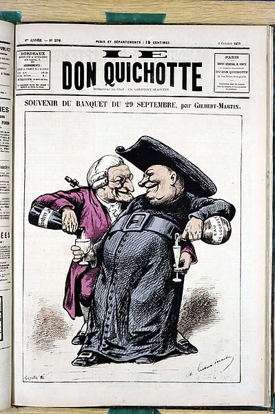 Cover of 'Le Don Quixote', number 276, Satirique en Couleurs