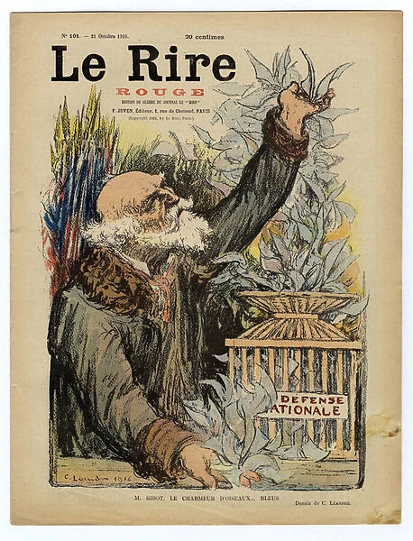 Cover of 'The Red Laughter', Satirical in Colors