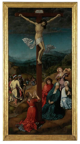 The Crucifixion (oil on panel)