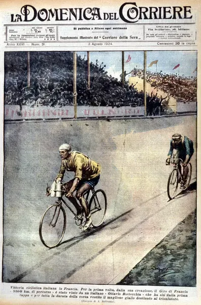 Fine Art Print of Cycling Victory in France, Art Prints