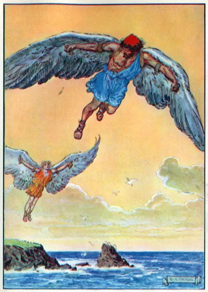 Daedalus and Icarus, from The Childrens Hour: Stories from the Classics