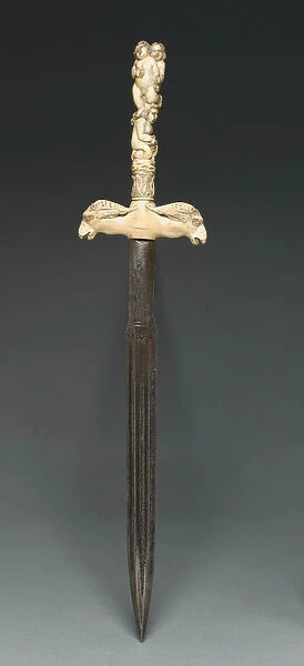 Dagger, late 1600s (steel & ivory)
