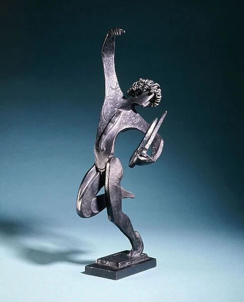David, (bronze with black patina)