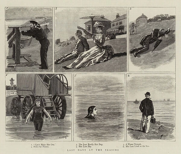 Last Days at the Seaside (engraving)