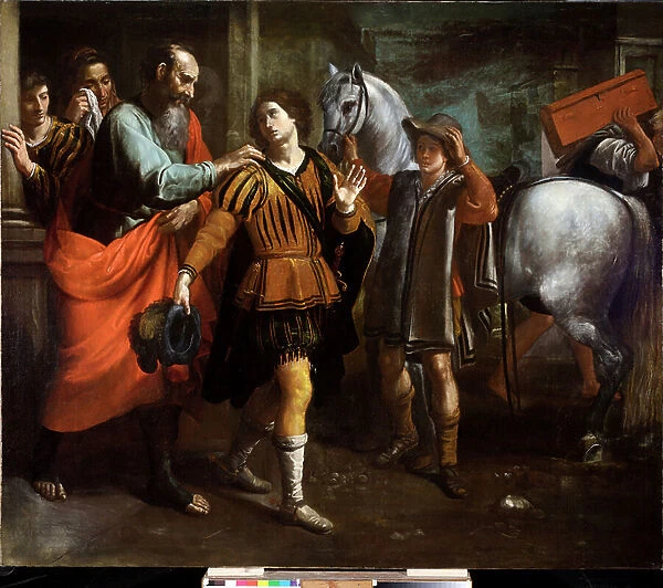Departure of the Prodigal Son, c. 1650 (oil on canvas)