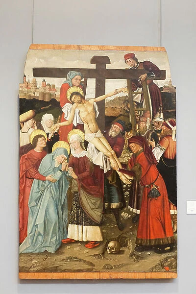 Deposition, 1455-60 circa, Colantonio (oil on panel)
