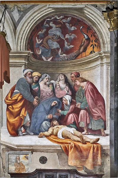 Deposition, 1521 (fresco)