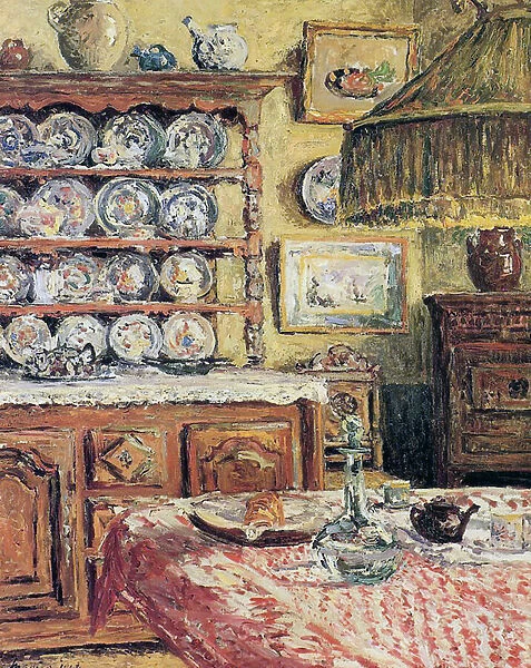 The Dining Room, 1914 (oil on canvas)