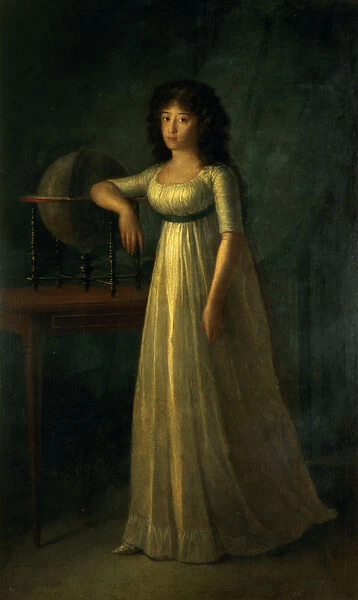 Donna Joaquina Tellez-Giron, daughter of the Duke and Duchess of Osuna, 1798