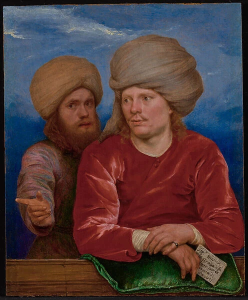 Double Portrait, c. 1660-62 (oil on panel)
