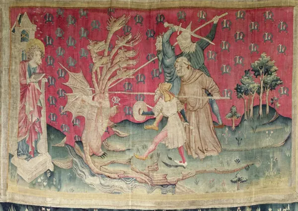 Apocalypse of Angers Tapestry Print, Art Prints, Posters