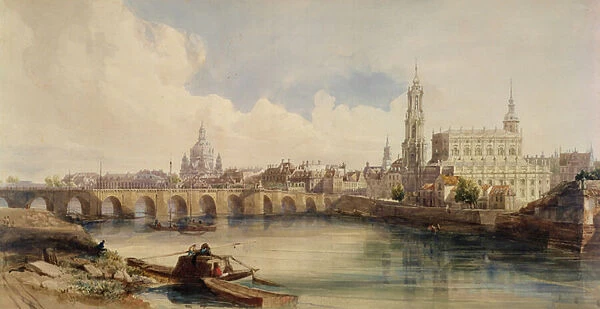 Dresden, 1843-1846 (w  /  c on paper)