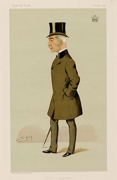 The Earl of Camperdown, 1895 (litho) [see 6200258 for biography]