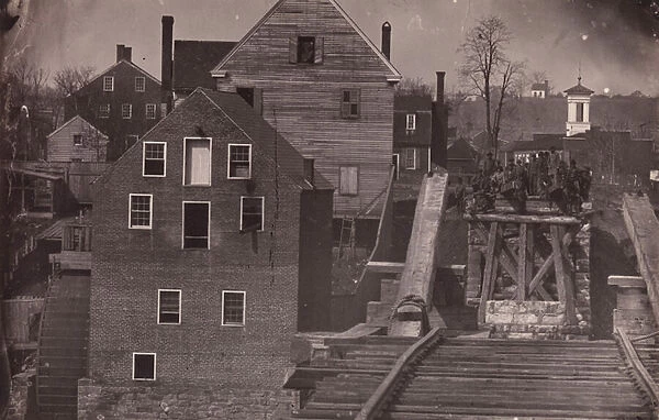 End of the Bridge after Burnside's Attack, Fredericksburg, Virginia