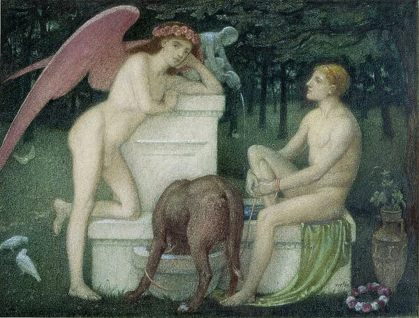 Eros and Ganymede