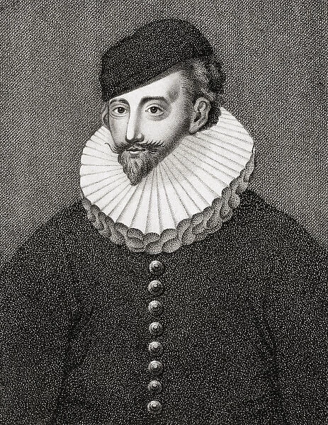 Esme Stuart, 1st Duke of Lennox, engraved by P. Roberts, from Iconographia Scotica
