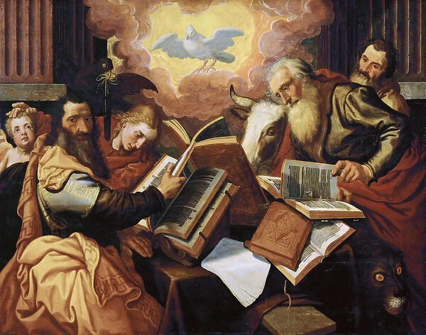 The Four Evangelists - Pieter Aertsen, dit Lange Pier (1508-1575)