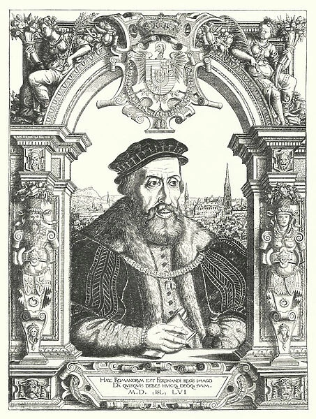 Ferdinand I, Holy Roman Emperor (engraving)