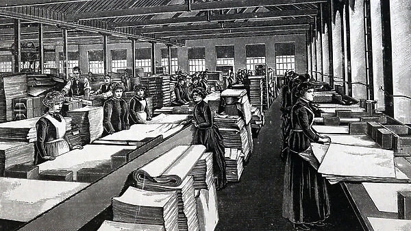 The finishing house, Horton Kirby paper mills, 1887
