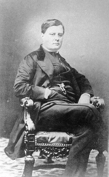 Florian Alexandre Colonna Walewski, c. 1850 (b  /  w photo)