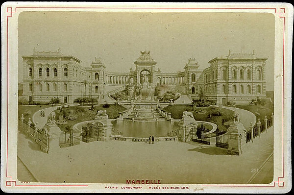 France, Provence-Alpes-Cote d'Azur, Bouches-du-Rhone (13), Marseille: Palais Longchamp, Museum of Fine Arts, 1880