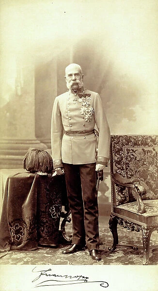 Franz Joseph I (18 August 1830 - 21 November 1916) (photo)